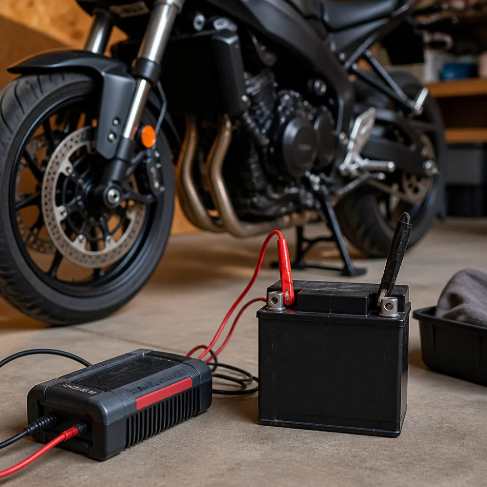 Baterie Motocyklu: Typy, Dobíjení A Zimní Uložení
