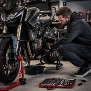 Údržba Motocyklu V Průběhu Sezóny I Přes Zimu
