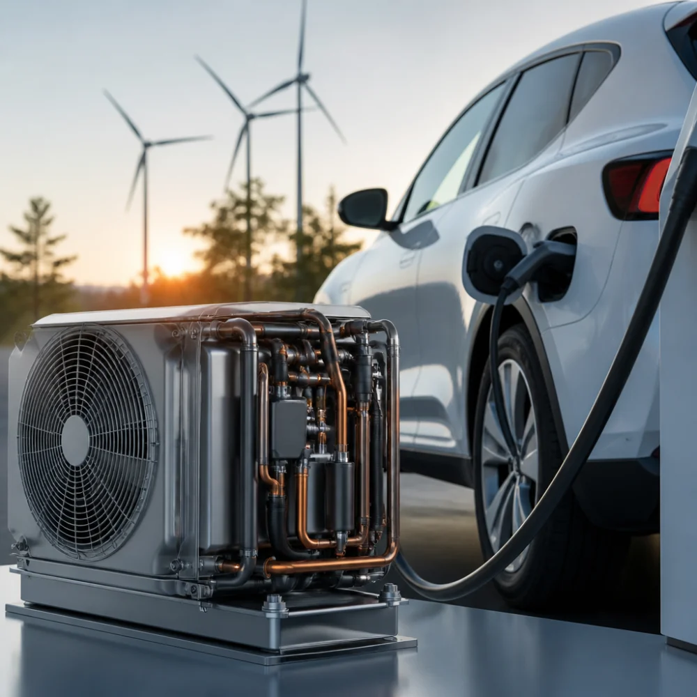 Tepelné Čerpadlo V Elektromobilu A Úspora Energie